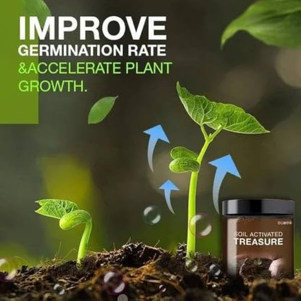 Soil Activated Treasure Premium Soil Activator 200gram (Pack of 2)